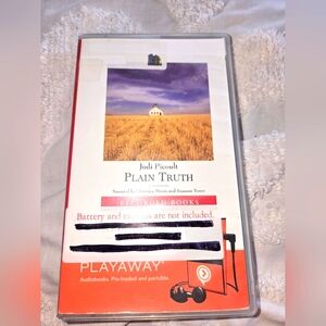 Jodi Picoult 'Plain Truth' Playaway All In One Audiobook